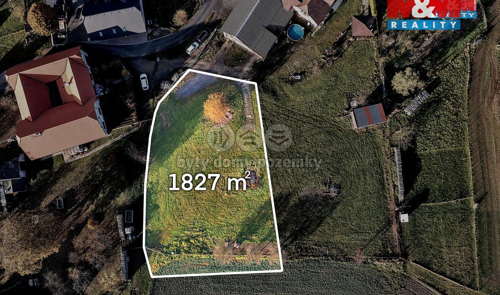 Prodej stavebního pozemku 1 827 m², Kamenec u Poličky – náhled fotky 3