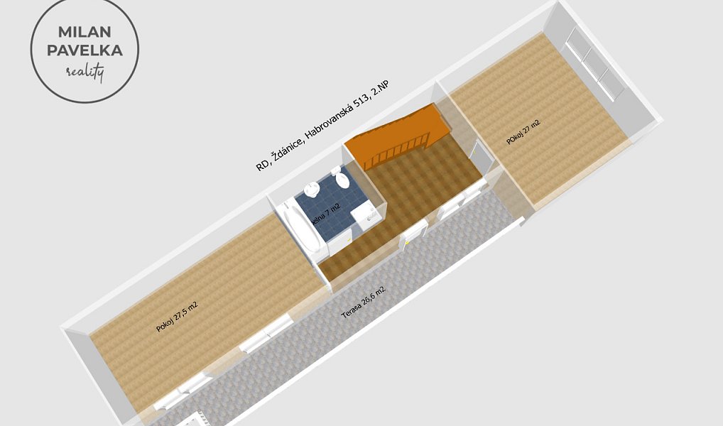 Prodej domu 150 m² s pozemkem 3 620 m², Ždánice – náhled fotky 21
