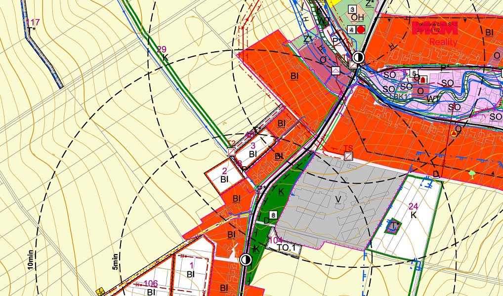 Prodej stavebního pozemku 1 154 m², Vítonice – náhled fotky 2