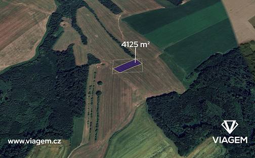 Prodej pole 2 062 m², Kelč, okres Vsetín