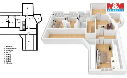Prodej domu 195 m² s pozemkem 311 m², Dzbel, okres Prostějov
