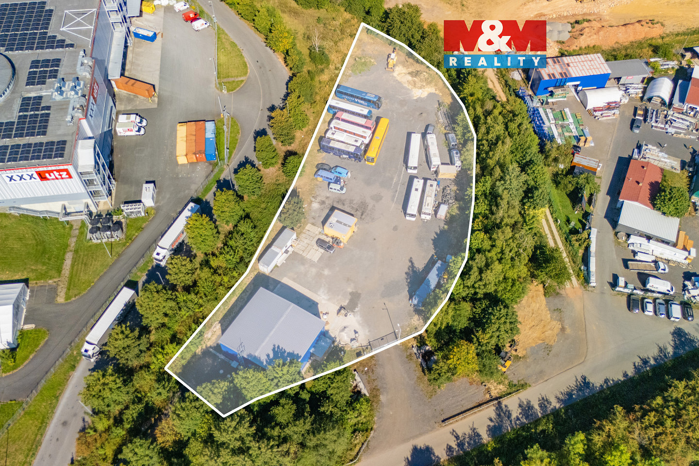 Pronájem komerčního pozemku 500 m²