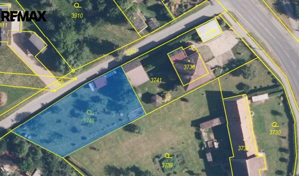 Prodej stavebního pozemku 792 m², Zvole – náhled fotky 3