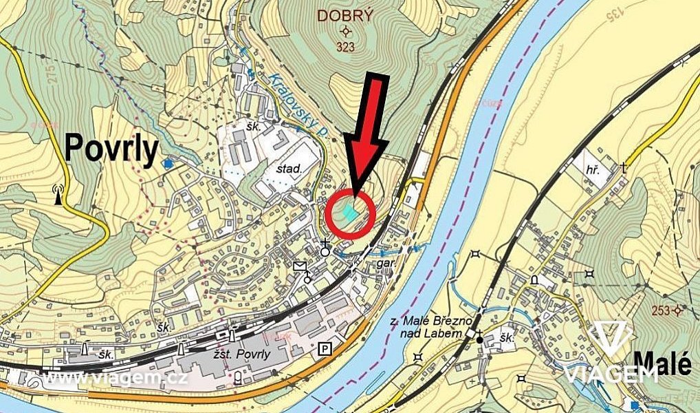 Prodej zahrady 762 m², Povrly – náhled fotky 4