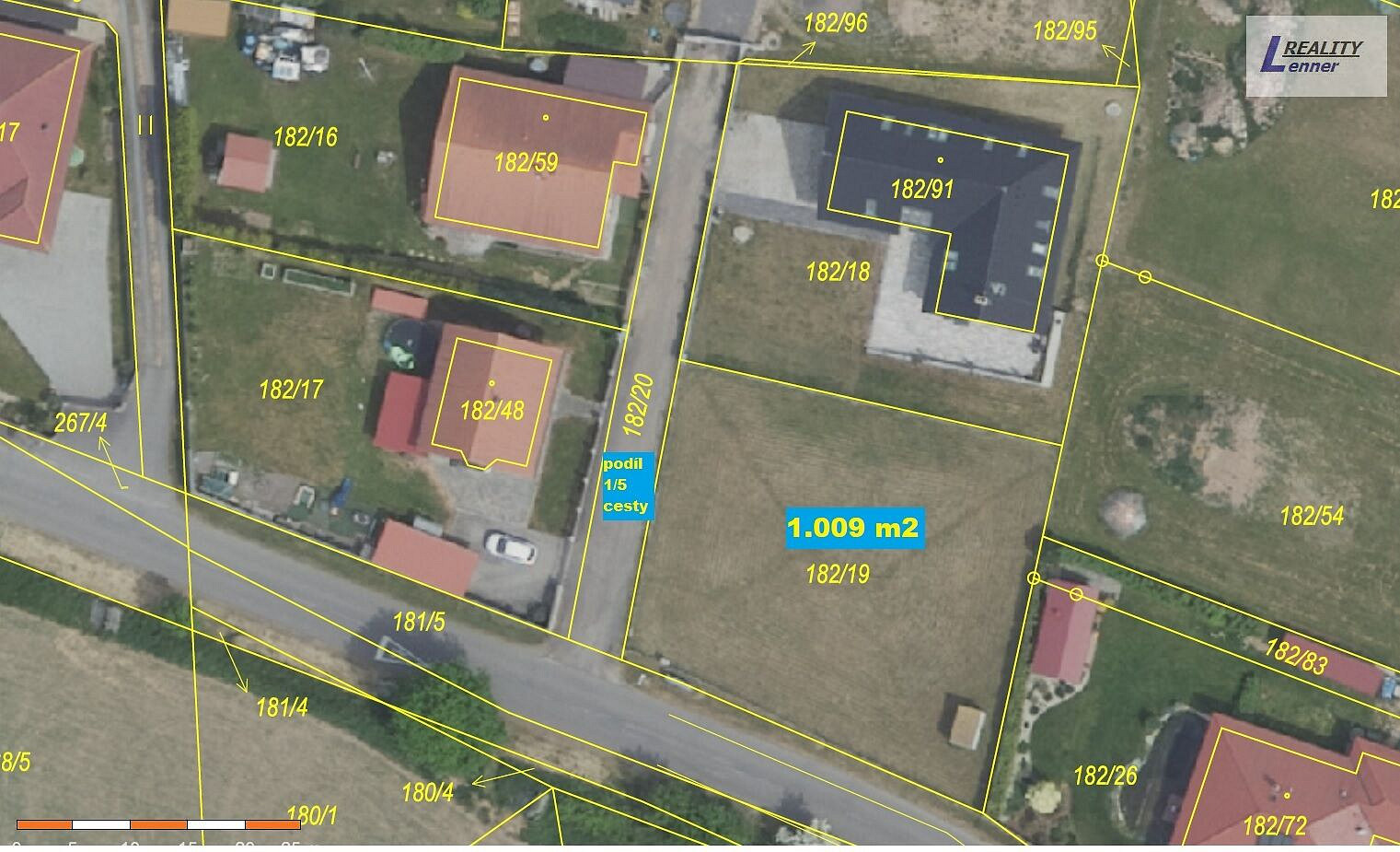 Prodej stavebního pozemku 1 009 m² – fotografie 5