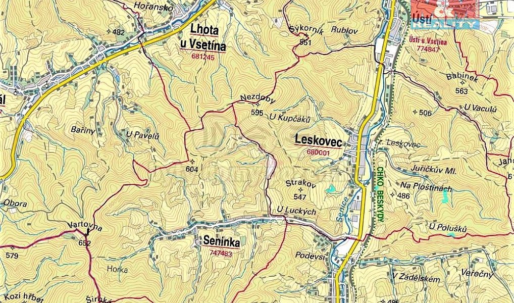 Prodej lesa 6 606 m², Leskovec – náhled fotky 5
