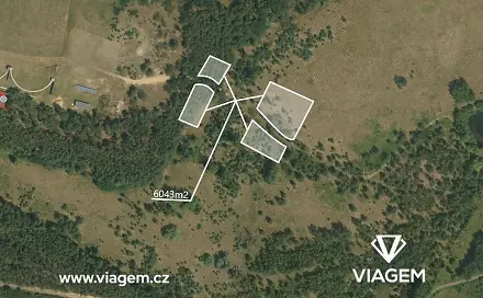 Prodej lesa 3 021 m², Terezín, okres Litoměřice