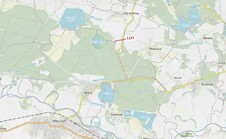 Dražba lesa 4 658 m², Vlčí Habřina