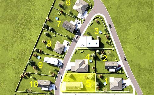 Prodej stavebního pozemku 738 m², Služovice, okres Opava