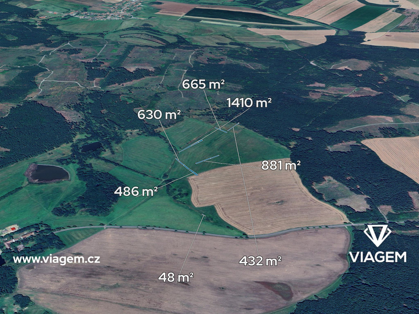 Prodej pole 4 552 m²