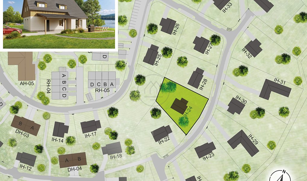 Prodej komerčního pozemku 1 128 m², Frymburk – náhled fotky 11
