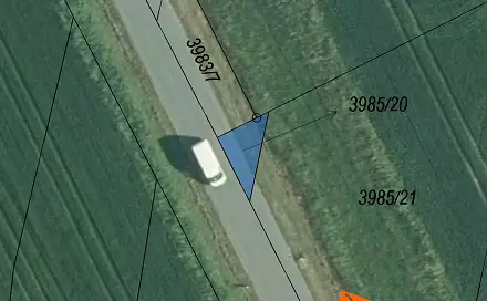 Prodej pole 36 m², Kunžak, okres Jindřichův Hradec
