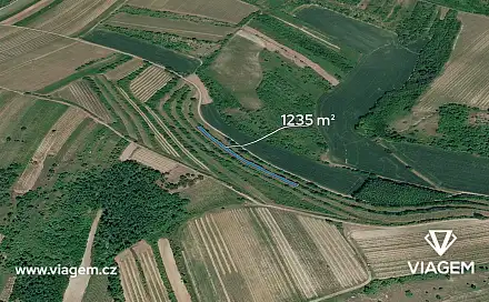 Prodej pole 617 m², Němčičky, okres Břeclav