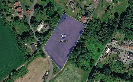 Prodej stavebního pozemku 9 073 m², Jiříkov, okres Děčín