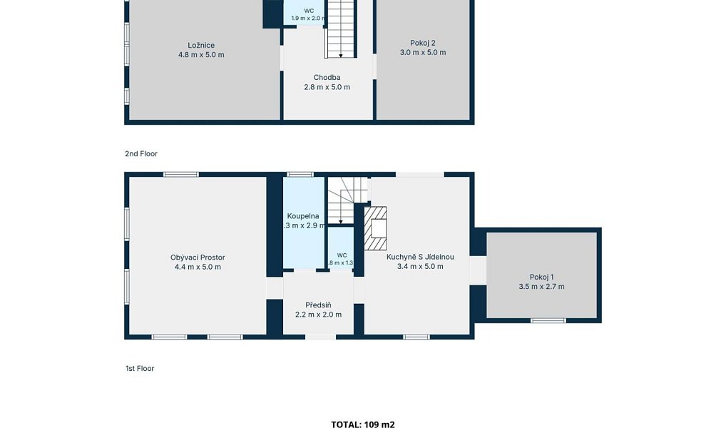 Pronájem domu 109 m² s pozemkem 660 m², Dolní Kalná – náhled fotky 22
