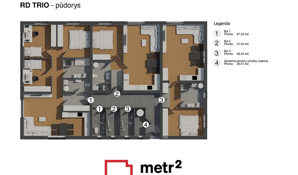 Prodej bytu 2+kk 57 m², Uničov – náhled fotky 9