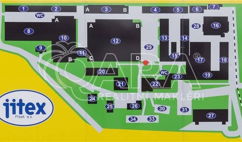 Pronájem skladovacích prostor 3 396 m², Písek – náhled fotky 12