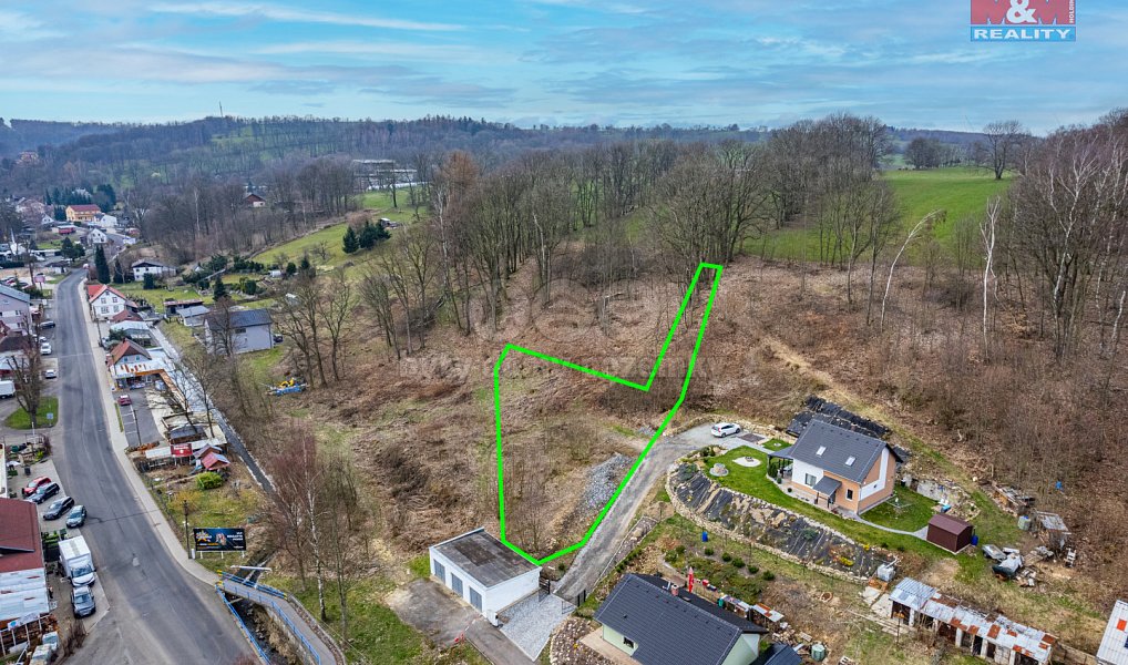 Prodej stavebního pozemku 1 218 m², Petrovice – náhled fotky 6