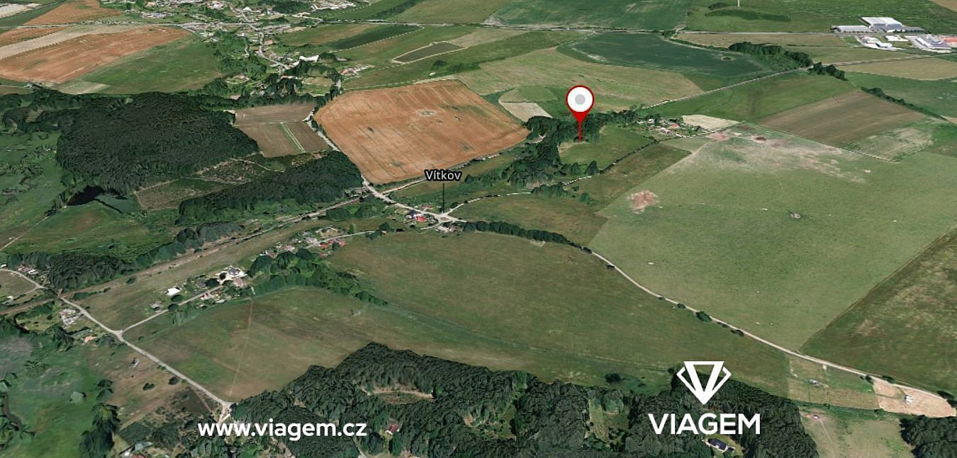 Les 13 116 m², Podíl 50 % o výměře 6 558 m² – pohled 4