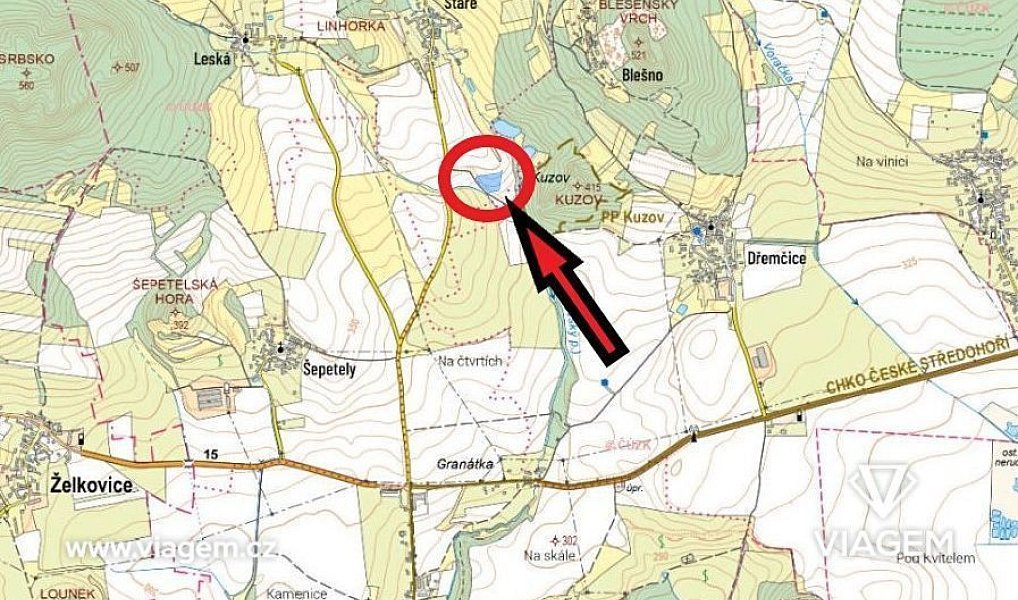 Prodej pole 2 768 m², Třebívlice – náhled fotky 4