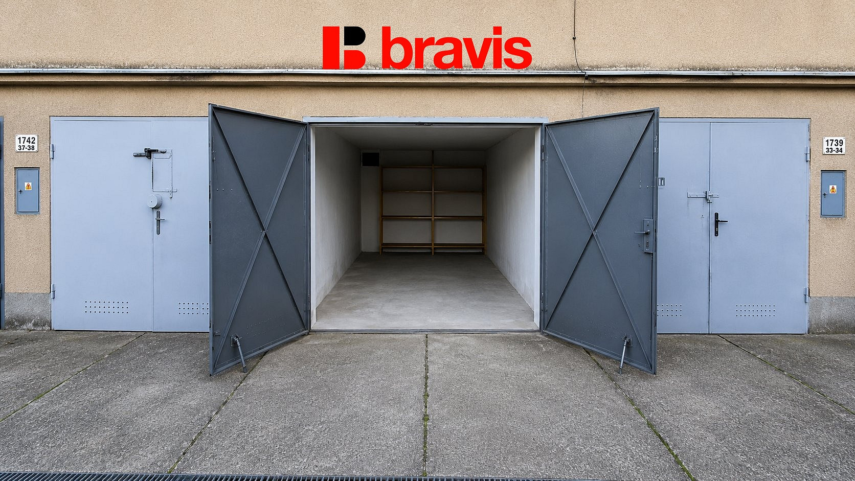 Prodej garáže o velikosti 17 m2, brno-lesná, ulice barvy — photo 4