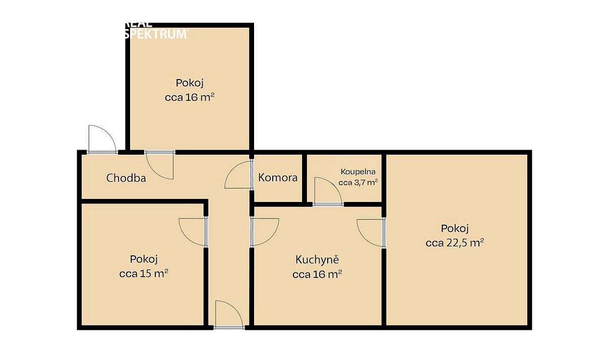 Prodej domu 130 m² s pozemkem 416 m² – pohled 2