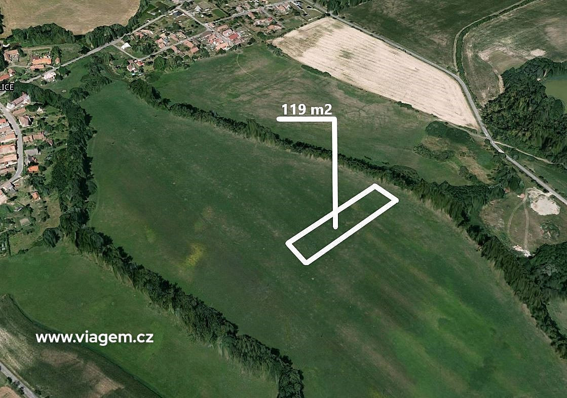 Prodej pole 59 m² – pohled 2