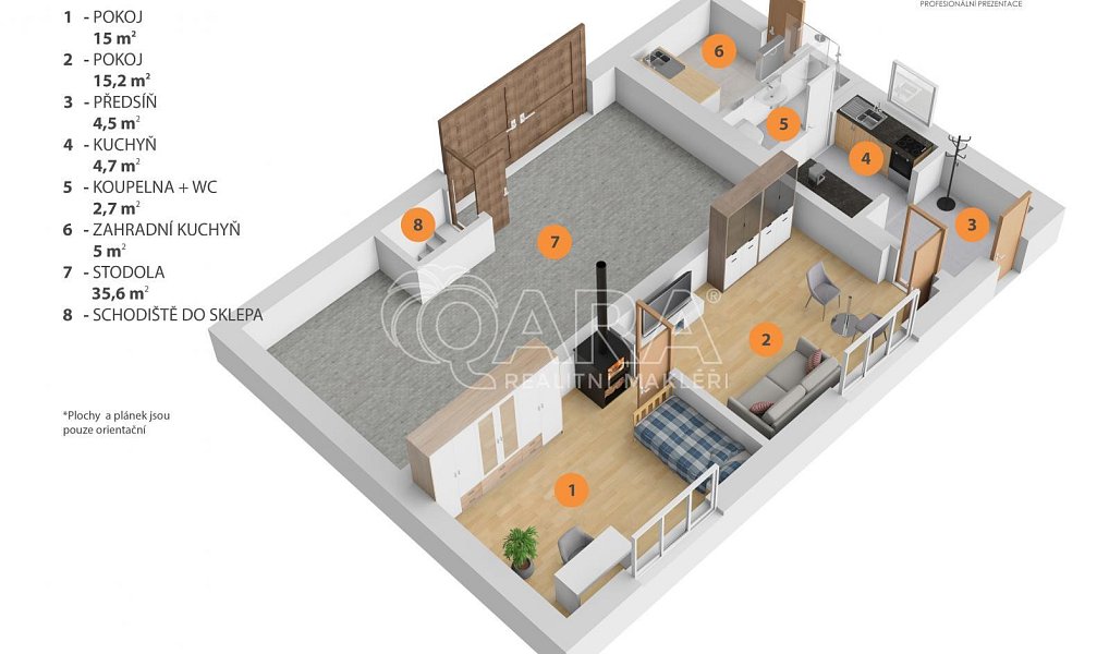 Prodej domu 180 m² s pozemkem 2 065 m², Velký Chlumec – náhled fotky 8