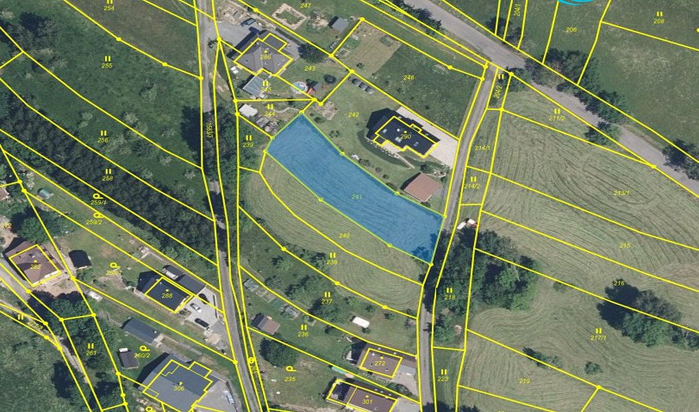 Prodej stavebního pozemku 1 068 m², Železný Brod – náhled fotky 6