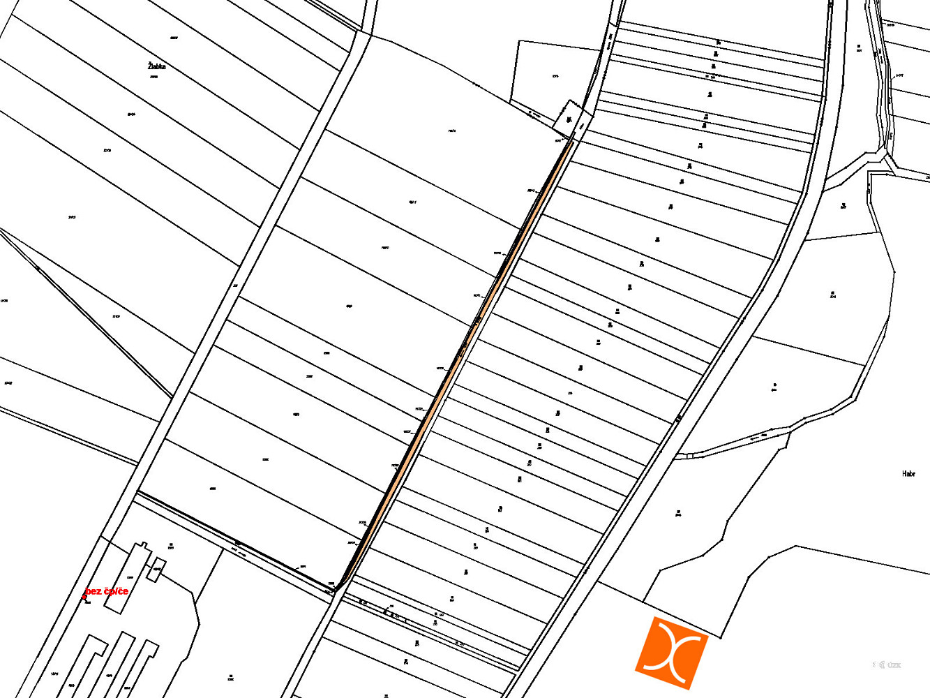 Prodej pozemku 8 m² – pohled 2