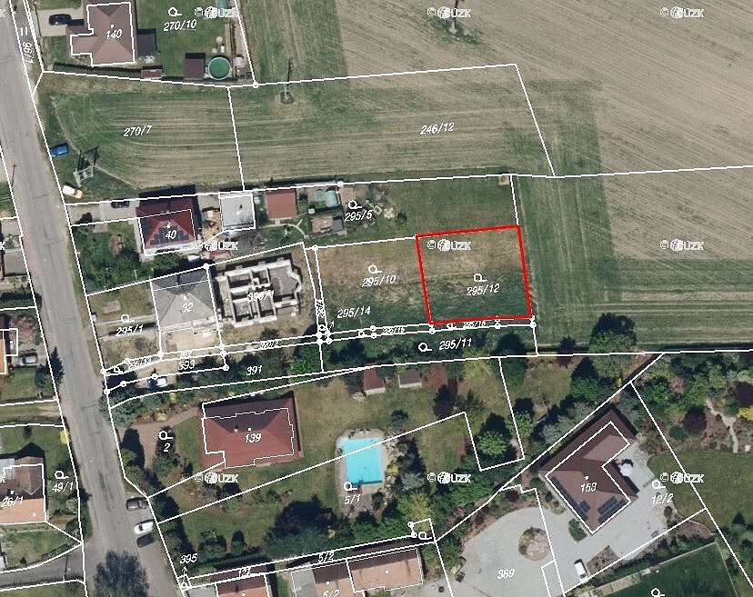 Prodej stavebního pozemku 404 m²