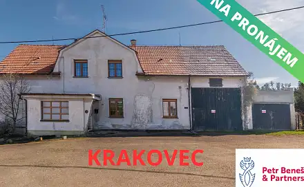Pronájem domu 160 m² s pozemkem 1 040 m², Krakovec, okres Rakovník