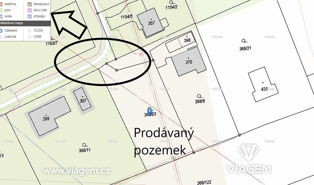 Prodej stavebního pozemku 1 236 m², Kopřivnice – náhled fotky 3