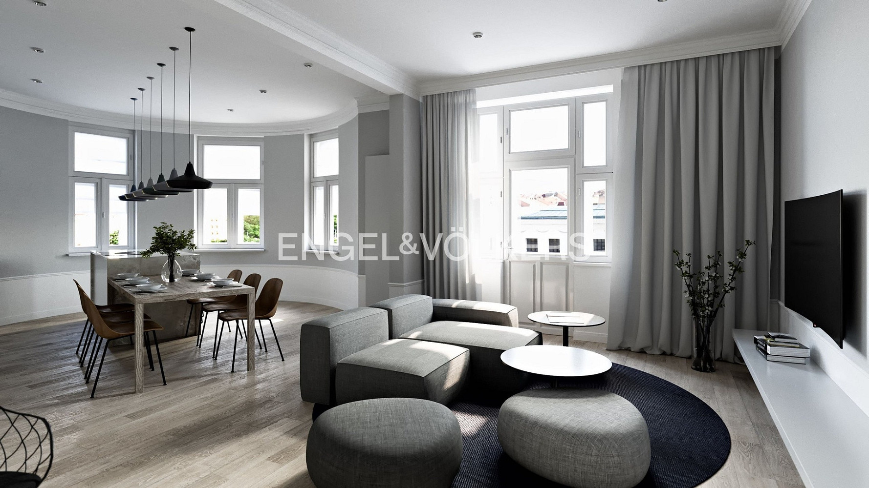 Pronájem bytu 4+kk 167 m²