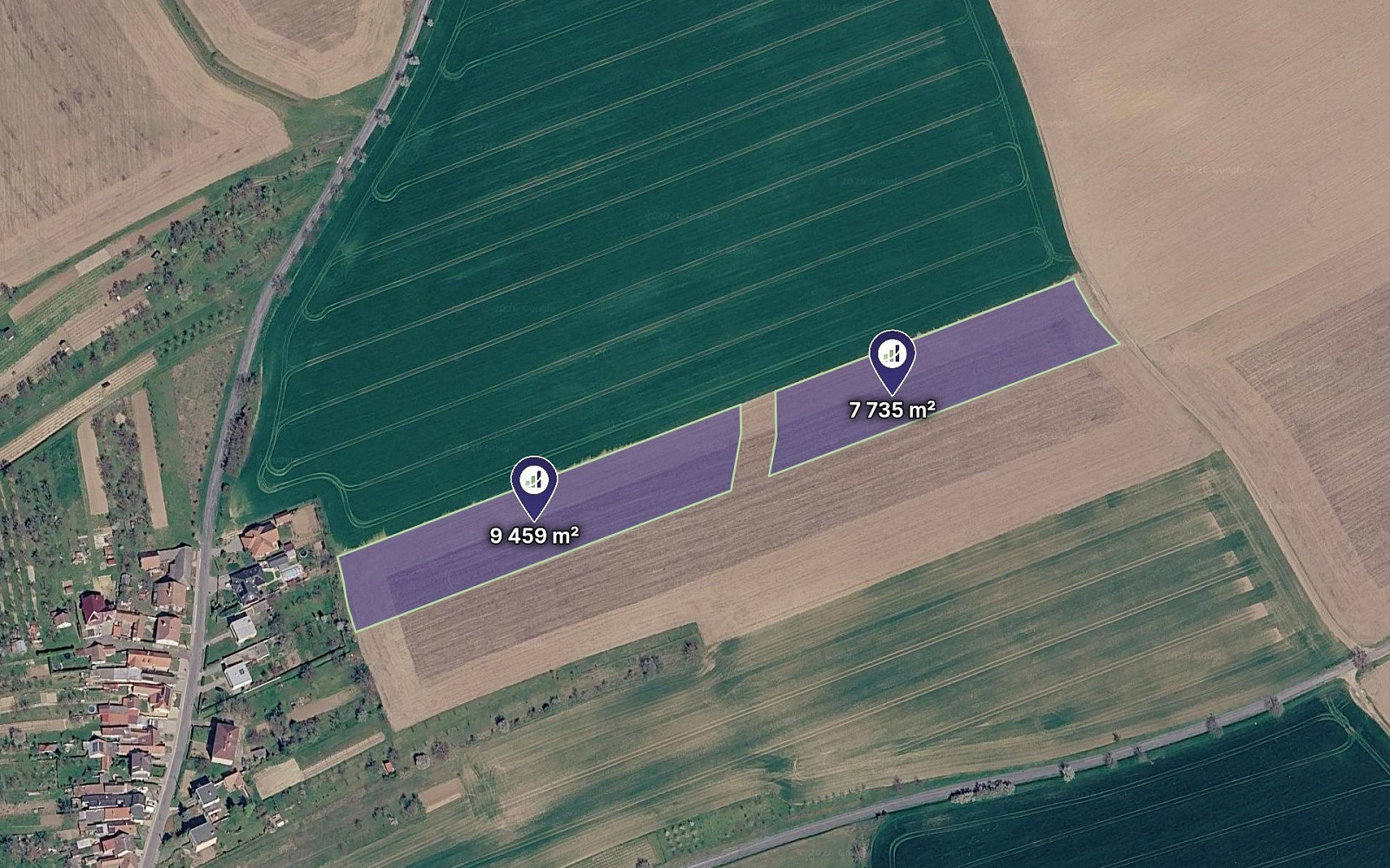 Prodej pole 25 297 m²