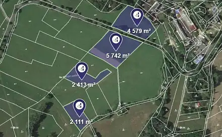 Prodej pole 2 474 m², Železný Brod, okres Jablonec nad Nisou