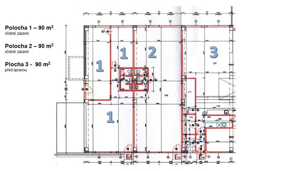 Pronájem kanceláře 90 m², Litvínov – náhled fotky 13