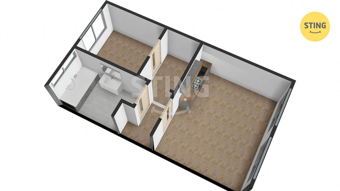 Prodej bytu 2+kk 49 m² — photo 3