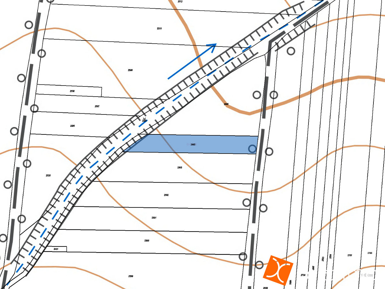 Prodej pole 490 m² – fotografie 3