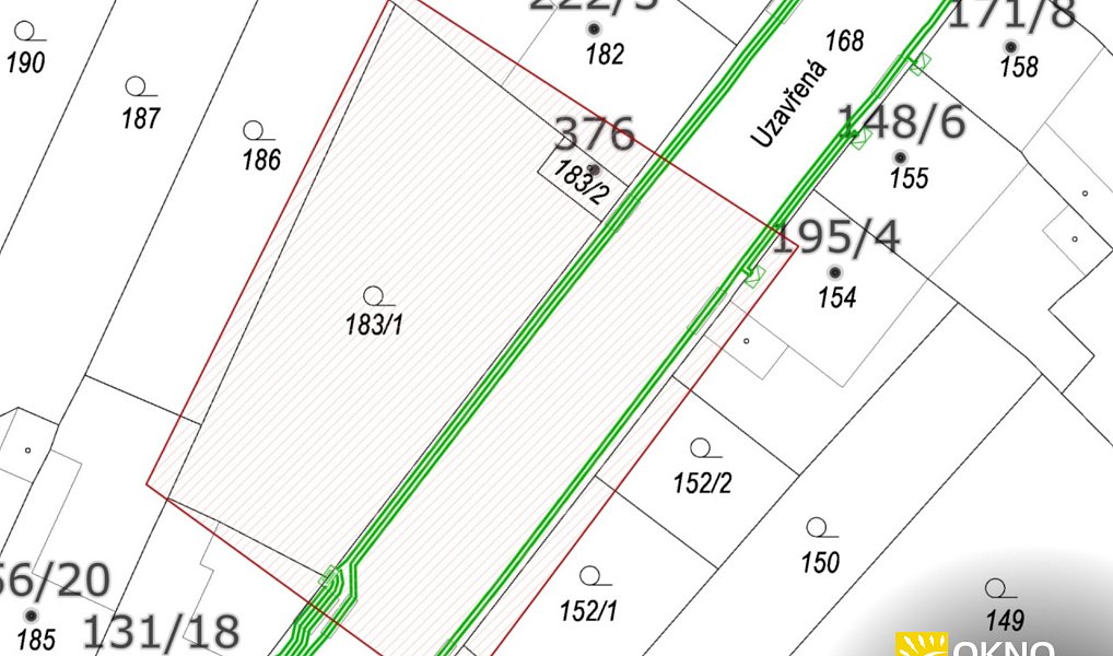 Prodej stavebního pozemku 485 m², Ostopovice – náhled fotky 7