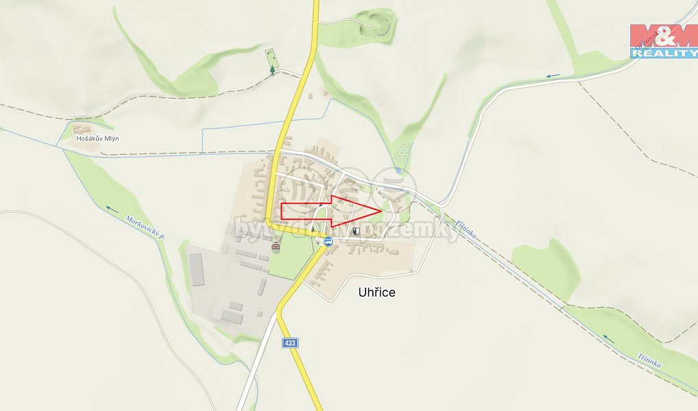 Prodej stavebního pozemku 1 021 m², Uhřice – náhled fotky 10