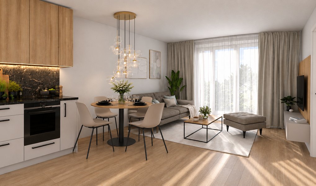 Prodej bytu 2+kk, 53 m², Pardubice