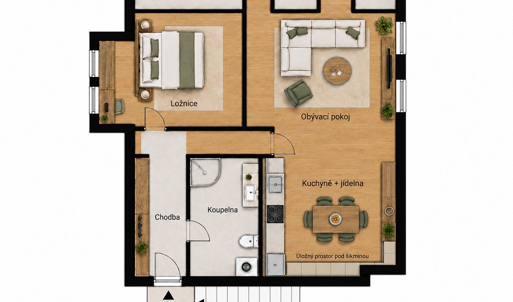 Prodej nájemního domu, činžáku 375 m², Černolice – náhled fotky 8