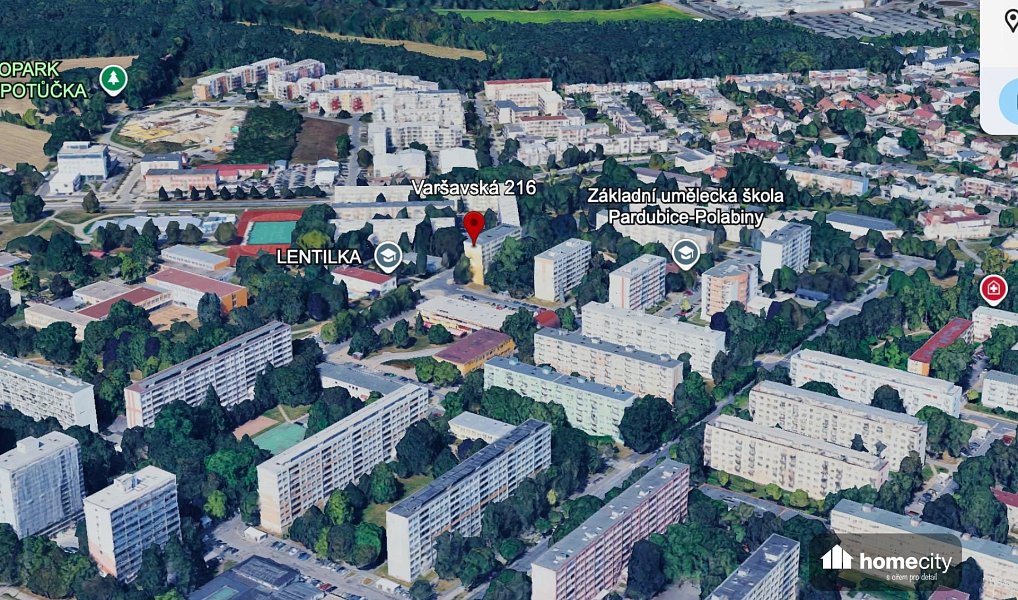 Prodej bytu 1+kk 36 m², Pardubice – náhled fotky 3