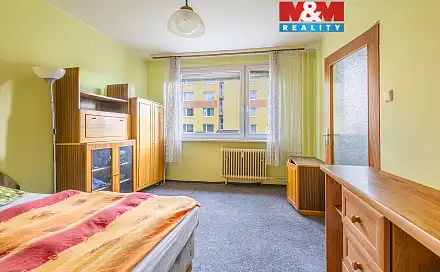 Prodej bytu 1+1 39 m², Sídliště, Cvikov - Cvikov II, okres Česká Lípa