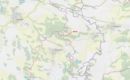 Dražba lesa 1 583 m², Čečelovice