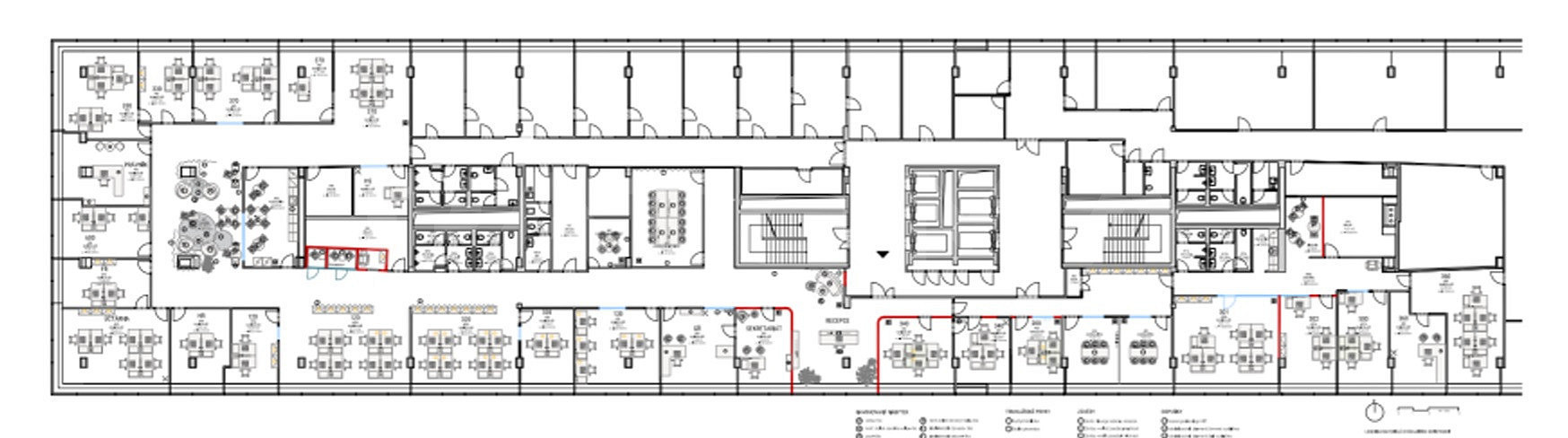 Podnájem kancelářských prostor o výměře 1326 m², Praha 7 - Holešovice – pohled 3
