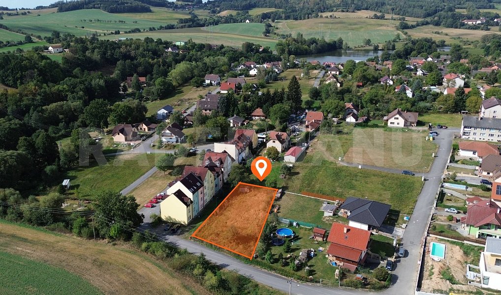 Prodej stavebního pozemku 896 m², Borotín – náhled fotky 2