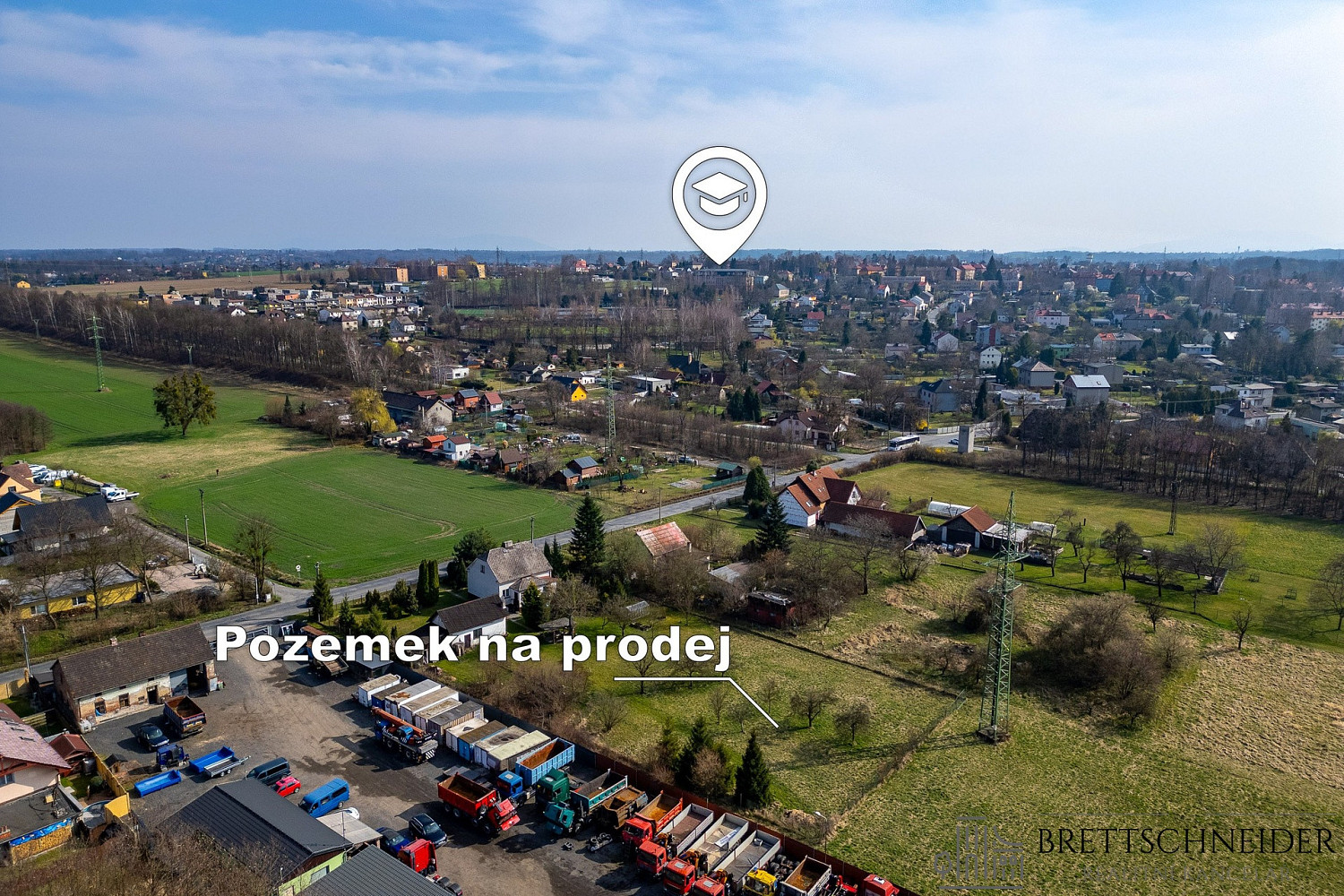 Prodej stavebního pozemku 1 770 m² – fotografie 3