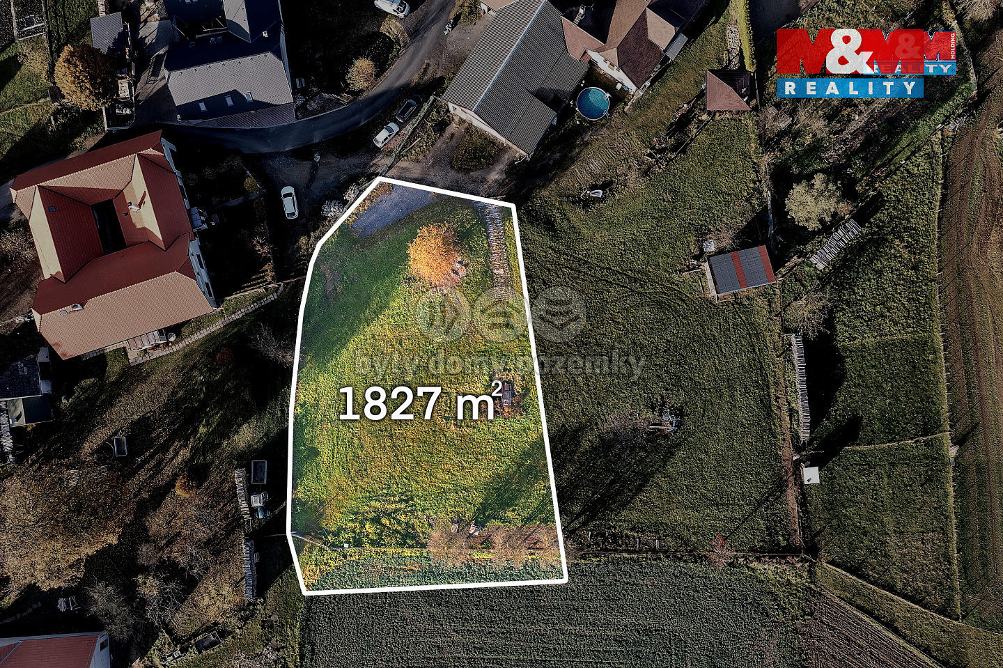 Prodej stavebního pozemku 1 827 m² — photo 3